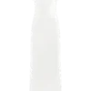 Sariya Sculptural Maxi Dress – White Sariya Sculptural Maxi Dress – White