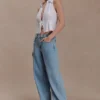Scout Sleeveless Linen Shirt – White Scout Sleeveless Linen Shirt – White