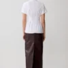 Selma Short Sleeve Linen Shirt – White Selma Short Sleeve Linen Shirt – White