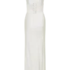 Seraphine Corset Satin Maxi Dress – Ivory