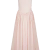Sharon Scuba Jersey Midi Dress – Ballet Pink Sharon Scuba Jersey Midi Dress – Ballet Pink