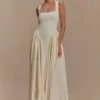 Sharon Scuba Jersey Midi Dress – Ivory Sharon Scuba Jersey Midi Dress – Ivory