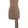Sinead Slinky Mini Dress With Hardware – Mocha Sinead Slinky Mini Dress With Hardware – Mocha