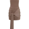 Sinead Slinky Mini Dress With Hardware – Mocha Sinead Slinky Mini Dress With Hardware – Mocha
