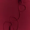 Skyler Suiting Embroidered Mini Dress – Wine
