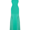 Soleil Knit And Mesh Halter Maxi Dress – Lagoon Soleil Knit And Mesh Halter Maxi Dress – Lagoon