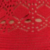 Solstice Off Shoulder Crochet Knit Maxi Dress – Blood Orange
