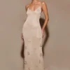 Suki Metallic Knit Maxi Dress – Gold Suki Metallic Knit Maxi Dress – Gold