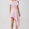 Talise Modal Flounce Short Sleeve Top – Ballet Pink Talise Modal Flounce Short Sleeve Top – Ballet Pink