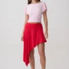 Talise Modal Flounce Short Sleeve Top – Ballet Pink Talise Modal Flounce Short Sleeve Top – Ballet Pink