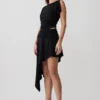 Talise Modal Flounce Short Sleeve Top – Black Talise Modal Flounce Short Sleeve Top – Black