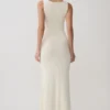 Tarna Sleeveless Slinky Maxi Dress – Bone Tarna Sleeveless Slinky Maxi Dress – Bone
