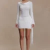 Terrymae Crochet Mini Skirt – White Terrymae Crochet Mini Skirt – White