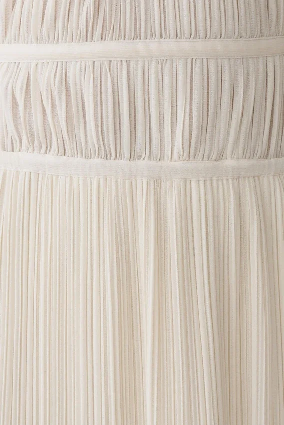 Thien Cowl Halter Midi Dress – Ivory Thien Cowl Halter Midi Dress – Ivory