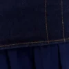 Tully Chiffon Denim Maxi Skirt – Indigo Blue