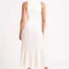 Twyla Pleated Suiting Maxi Skirt – Ivory Twyla Pleated Suiting Maxi Skirt – Ivory