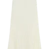 Twyla Pleated Suiting Maxi Skirt – Ivory Twyla Pleated Suiting Maxi Skirt – Ivory