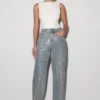 Tyla Diamante Denim Jeans – Blue/Green Tyla Diamante Denim Jeans – Blue/Green