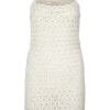 Vanessa Hand Crochet Pearl Mini Dress – Ivory