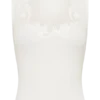 Vianna Broderie Ribbed Tank Top – Ivory Vianna Broderie Ribbed Tank Top – Ivory