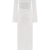 Vienna Slinky Cut Out Maxi Dress – White Vienna Slinky Cut Out Maxi Dress – White