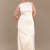Violet Sleeveless Satin Maxi Dress – Blush Gold Violet Sleeveless Satin Maxi Dress – Blush Gold
