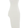Virginia Suiting Embroidered Midi Dress – White Virginia Suiting Embroidered Midi Dress – White