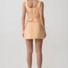Vivian Embroidered Sleeveless Top – Orange Vivian Embroidered Sleeveless Top – Orange