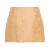 Vivian Embroidered Mini Skirt – Orange Vivian Embroidered Mini Skirt – Orange