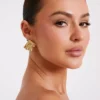Willa Draped Earrings – Gold Willa Draped Earrings – Gold