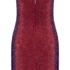 Zander Hand Beaded Strapless Mini Dress – Red Ombre Zander Hand Beaded Strapless Mini Dress – Red Ombre