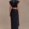 Zendaya Silk Midi Skirt – Black Zendaya Silk Midi Skirt – Black