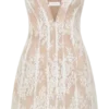 Zoey Lace Corset Mini Dress – Ivory Zoey Lace Corset Mini Dress – Ivory