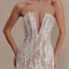 Zoey Lace Corset Mini Dress – Ivory Zoey Lace Corset Mini Dress – Ivory